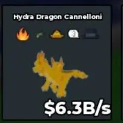 Gold Hydra Dragon Cannelloni 6.3B S Clean Wann (Секретный п… — Roblox, лот №230887