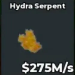 Gold Hydra serpent 275m s new (Секретный персонаж) — Roblox, лот №230893