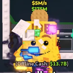 Gold Job Job Job Sahur 5M s (Секретный персонаж) — Roblox, лот №230901
