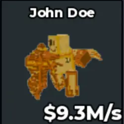 GOLD JOHN DOE (Секретный персонаж) — Roblox, лот №230903