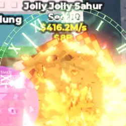 Gold Jolly Jolly Sahur 416.2m s (Секретный персонаж) — Roblox, лот №230905