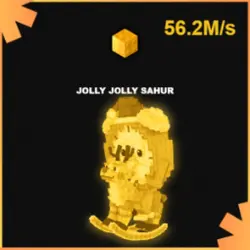 Gold Jolly Jolly Sahur 56.2M s #Del (Секретный персонаж) — Roblox, лот №230758