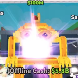 Gold Karkerkar Kurkur 2.1M s (Секретный персонаж) — Roblox, лот №230762