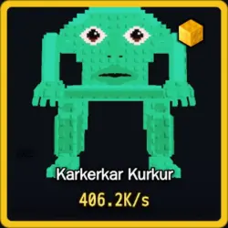 Gold Karkerkar Kurkur 406.2K s (Секретный персонаж) — Roblox, лот №230765