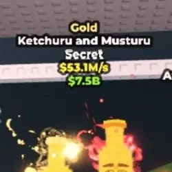 Gold Ketchuru and Musturu Steakini Fattini craft (Секретный… — Roblox, лот №230789