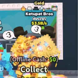 Gold Ketupat Bros 3.5B S (6 Traits) #R2VK5S (Секретный перс… — Roblox, лот №230793