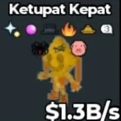 Gold Ketupat Kepat 1.3B s Jhon Pork Trait KennCello (Секрет… — Roblox, лот №230806
