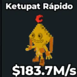 Gold Ketupat Kepat 183.7M s VS53 (Секретный персонаж) — Roblox, лот №230925