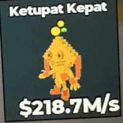 Gold Ketupat Kepat 218.7 s 1 Traits ( Coin ) (Секретный пер… — Roblox, лот №230927