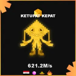 Gold Ketupat Kepat 621.2M s (Секретный персонаж) — Roblox, лот №230946