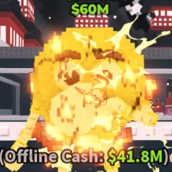 Gold Krupuk Pagi Pagi 1.8M s (Секретный персонаж) — Roblox, лот №230952