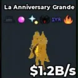 Gold La Anniversary Grande 1.2 B s (Секретный персонаж) — Roblox, лот №230962