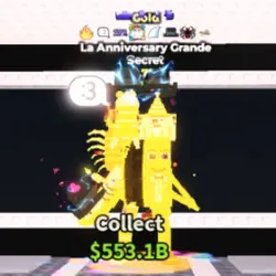 Gold La Anniversary Grande 1.7 B s (Секретный персонаж) — Roblox, лот №230964