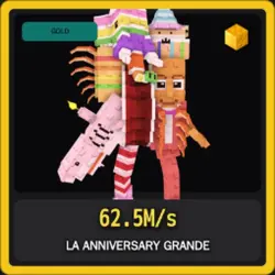 Gold La Anniversary Grande 62.5M s (Секретный персонаж) — Roblox, лот №230970