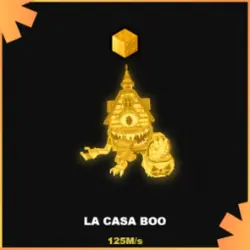 Gold La Casa Boo 125M s (Секретный персонаж) — Roblox, лот №230976