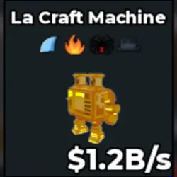 Gold La Craft Machine (f02139) (Секретный персонаж) — Roblox, лот №230987