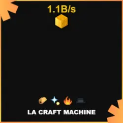 Gold La Craft Machine 1.1B s (Секретный персонаж) — Roblox, лот №230997