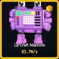 Gold La Craft Machine 93.7M s (Секретный персонаж) — Roblox, лот №231007