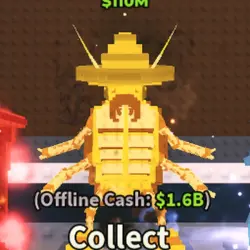 Gold La Cucaracha 593.7K s (Секретный персонаж) — Roblox, лот №230931