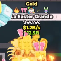Gold La Easter Grande 1.2B s (Секретный персонаж) — Roblox, лот №230947
