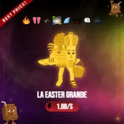 Gold La Easter Grande 1.8B s (Секретный персонаж) — Roblox, лот №230912