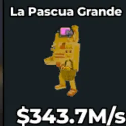 Gold La Easter Grande 343.7M s V109 (Секретный персонаж) — Roblox, лот №230913