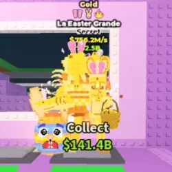 Gold La Easter Grande 756.2 M s (3 Traits) (Orange EGG Trai… — Roblox, лот №230917