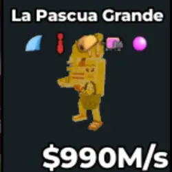 Gold La Easter Grande 990 M s V98 (Секретный персонаж) — Roblox, лот №230918