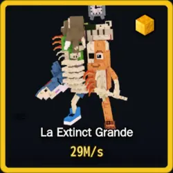 Gold La Extinct Grande 29M s (Секретный персонаж) — Roblox, лот №230919