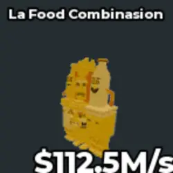 Gold LA Food Combinasion (Секретный персонаж) — Roblox, лот №230922