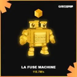 Gold La Fuse Machine 118.7M s (Секретный персонаж) — Roblox, лот №230930