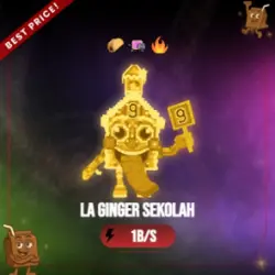 Gold La Ginger Sekolah 1B s (Секретный персонаж) — Roblox, лот №230937