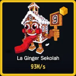Gold La Ginger Sekolah 93M s (Секретный персонаж) — Roblox, лот №230953