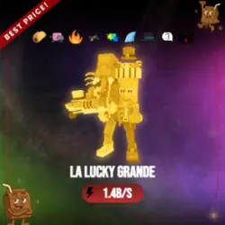 Gold La Lucky Grande 1.4B s (Секретный персонаж) — Roblox, лот №230977