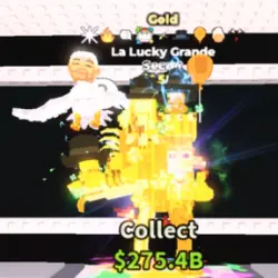 Gold La Lucky Grande 1.5 B s (Секретный персонаж) — Roblox, лот №230979