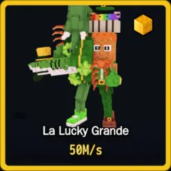 Gold La Lucky Grande 50M s (Секретный персонаж) — Roblox, лот №230992