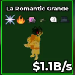 Gold La Romantic Grande (f02066) (Секретный персонаж) — Roblox, лот №230999