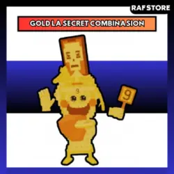 Gold La Secret Combinasion & Safe (Секретный персонаж) — Roblox, лот №231013
