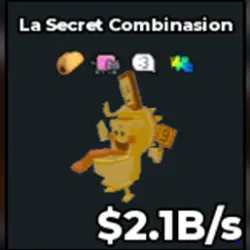 Gold La Secret Combinasion (f02137) (Секретный персонаж) — Roblox, лот №231014