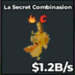 Gold LA Secret Combinasion 1.2B s (Секретный персонаж) — Roblox, лот №231015
