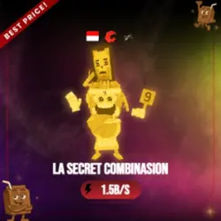 Gold La Secret Combinasion 1.5B s (Секретный персонаж) — Roblox, лот №231018