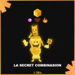 Gold La Secret Combinasion 1.7B s (Секретный персонаж) — Roblox, лот №231019
