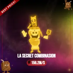 Gold La Secret Combinasion 156.2M s (Секретный персонаж) — Roblox, лот №231020