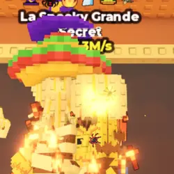 Gold LA Spooky Grande (Секретный персонаж) — Roblox, лот №231031