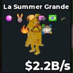 Gold La Summer Grande (f02044) (Секретный персонаж) — Roblox, лот №231033