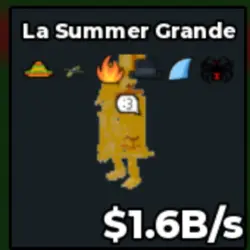 Gold La Summer Grande 1,6b (Секретный персонаж) — Roblox, лот №231038