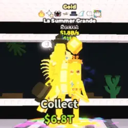 Gold La Summer Grande 1.8 B s (Секретный персонаж) — Roblox, лот №231041