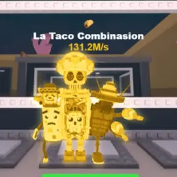 Gold La Taco Combinasion 131.2M s Taco *np12 (Секретный пер… — Roblox, лот №231051