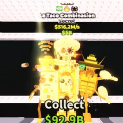 Gold La Taco Combinasion 516.2 m s (Секретный персонаж) — Roblox, лот №231054