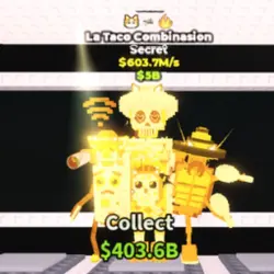 Gold La Taco Combinasion 603.7 M s Trait Meowl (Секретный п… — Roblox, лот №231055